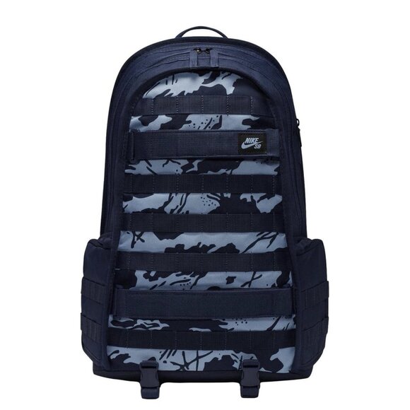Nike SB RPM Backpack (26L) One Size Skateboarding Blue Camo DR5074-410 NWT